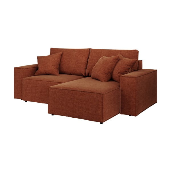 Divano letto angolare arancione (variabile) Melow - Ghado-image-2