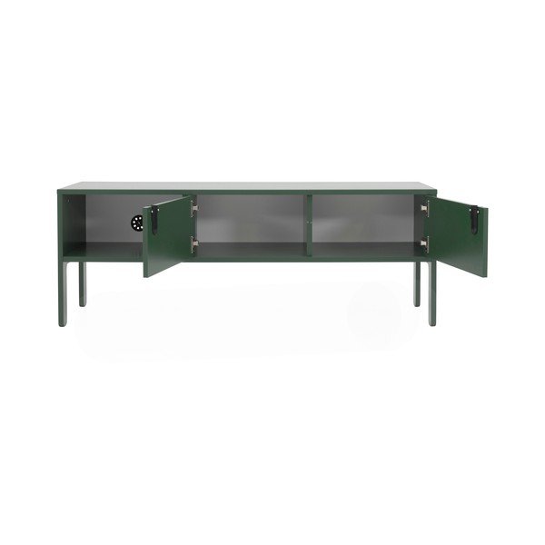 Cassettiera TV verde scuro , larghezza 137 cm Uno - Tenzo-image-3