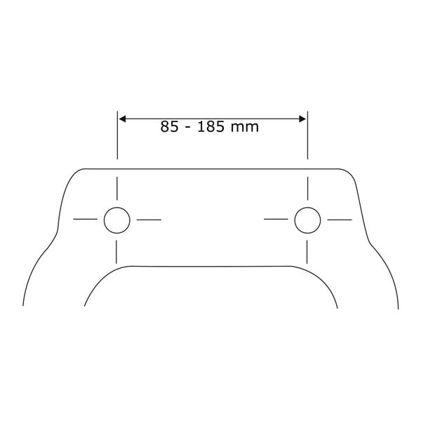 Sedile per wc bianco con chiusura facilitata , 44,5 x 37 cm Rieti - Wenko-image-4