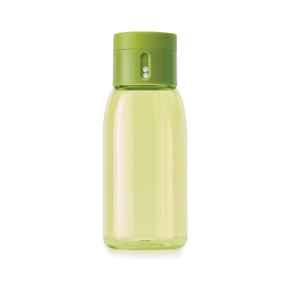 Bottiglia verde con contatore , 400 ml Dot - Joseph Joseph