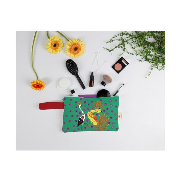 Borsa per cosmetici in misto cotone La Bomba La Bamba - Madre Selva-image-1