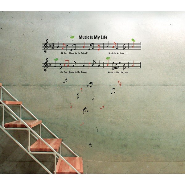 Samolepka Music Is My Life-image-1