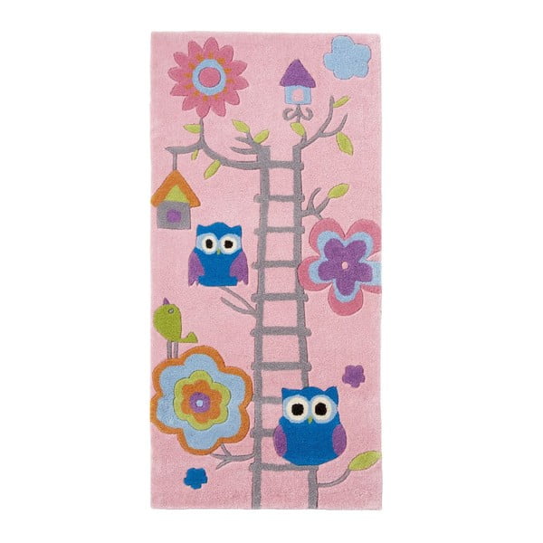 Tappeto per bambini Kiddo Pinkie, 70 x 140 cm Hong Kong - Think Rugs