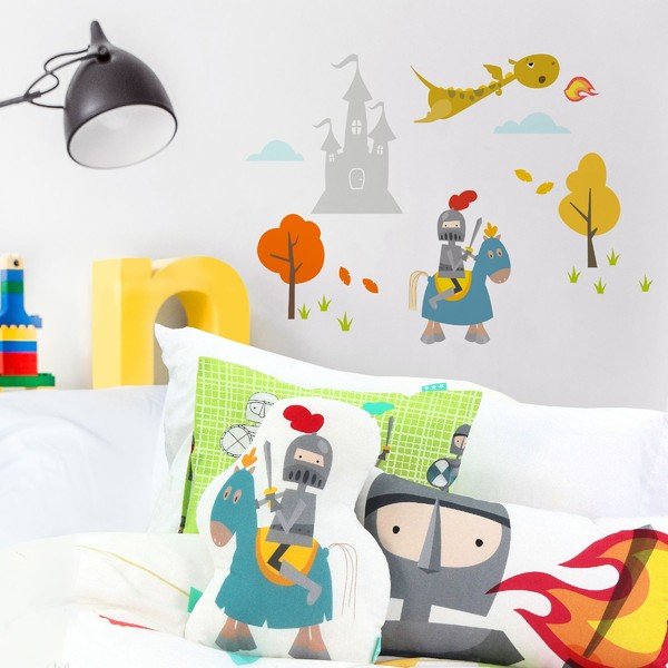 Samolepka na stěnu Knight