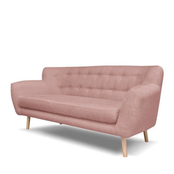 Divano rosa chiaro Cosmopolitan design , 192 cm London - Cosmopolitan Design-image-2