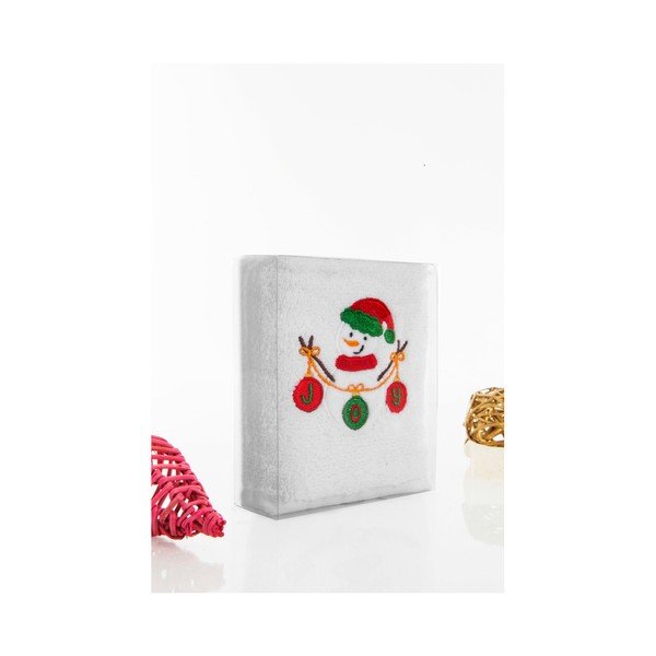 Asciugamano Christmas Joy Bianco, 30 x 50 cm - Kate Louise-image-2