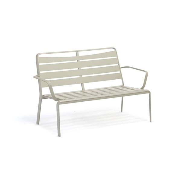Set da giardino in alluminio grigio per 4 persone Spring - Ezeis-image-2