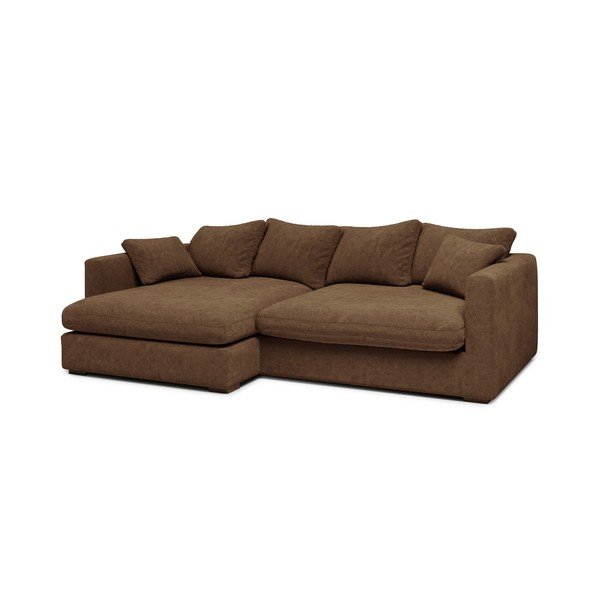 Divano angolare marrone (angolo sinistro) Comfy - Scandic-image-2