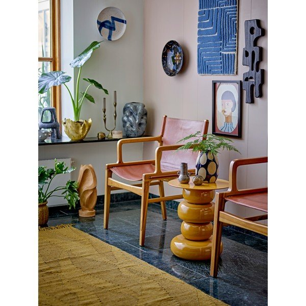 Tavolino rotondo in metallo ø 41 cm Olonne – Bloomingville-image-2