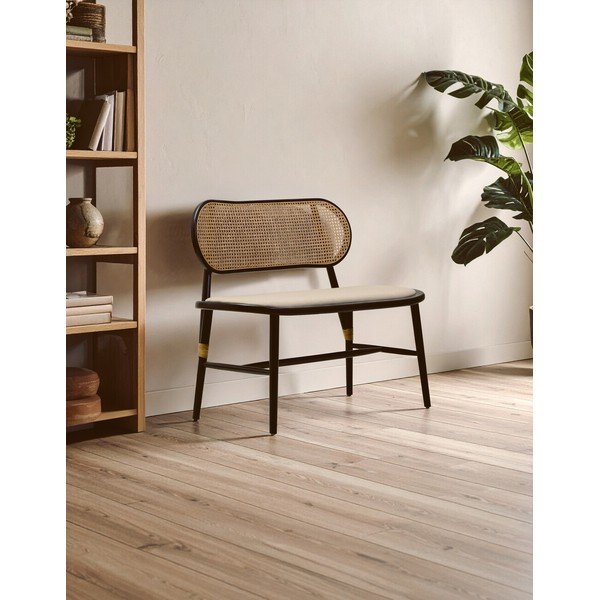 Panchina di colore naturale in imbottito Cebu – Premier Housewares-image-3