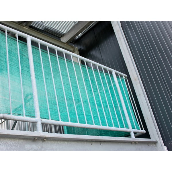 Schermo protettivo per balcone in plastica verde 500x90 cm - Garden Pleasure-image-1