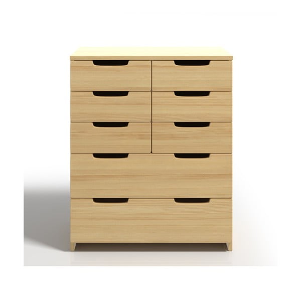 Cassettiera in legno di pino a 8 cassetti SKANDICA Spectrum - Skandica