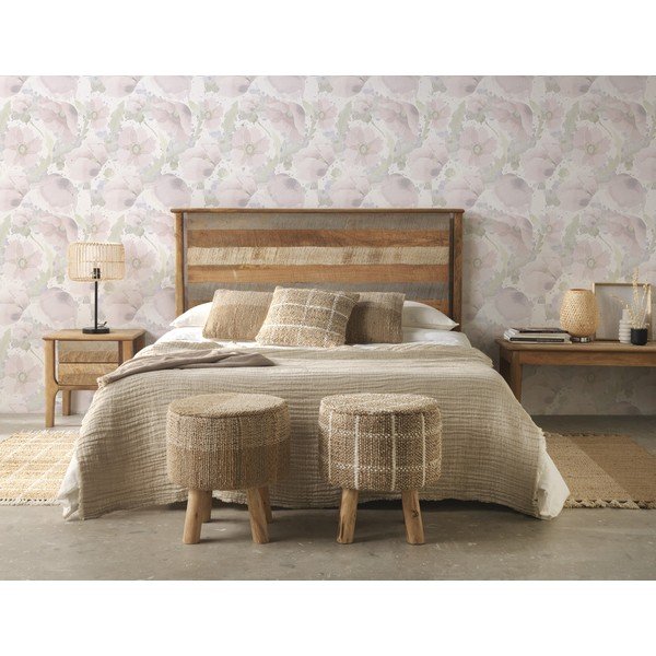 Comodino in legno di mango in colore naturale Bella - Geese-image-1