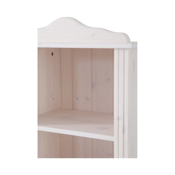 Set da salotto bianco a tre pezzi in legno di pino Ella - Støraa-image-2