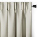 Tenda parzialmente oscurante color crema 200x245 cm Kierra – Restilo