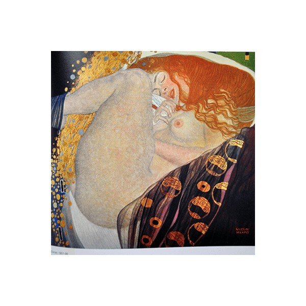 Obraz Gustav Klimt - Danae, 80x80 cm