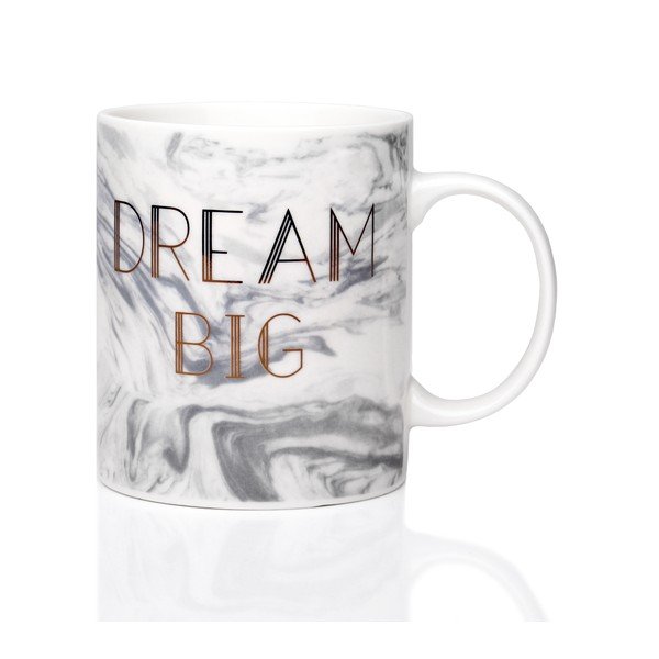 Hrnek z kostního porcelánu Sabichi Marble Dream, 380 ml