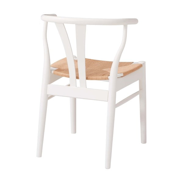 Sedia da pranzo in legno di faggio bianco Findahl di Hammel Freja - Hammel Furniture-image-3