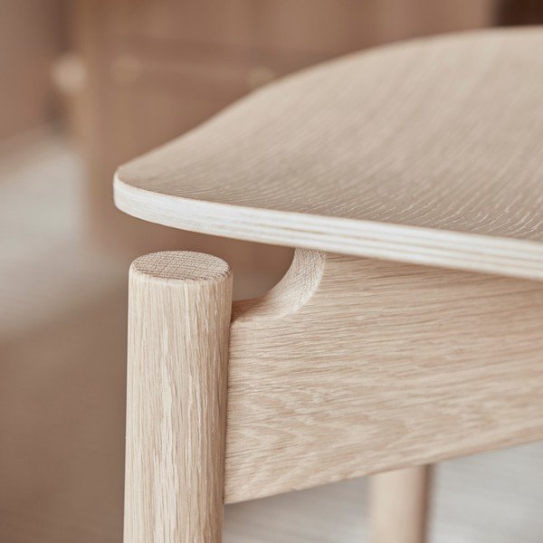 Sedia da pranzo colore naturale chiaro in frassino massiccio Oy – OYOY Living Design-image-4