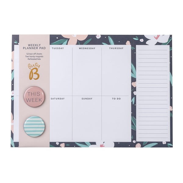 Agenda settimanale Navy Blush, 52 pagine - Busy B