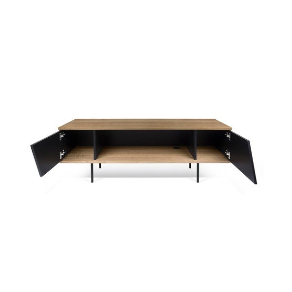 Tavolo TV in noce 140x51 cm Dixie - TemaHome-image-1