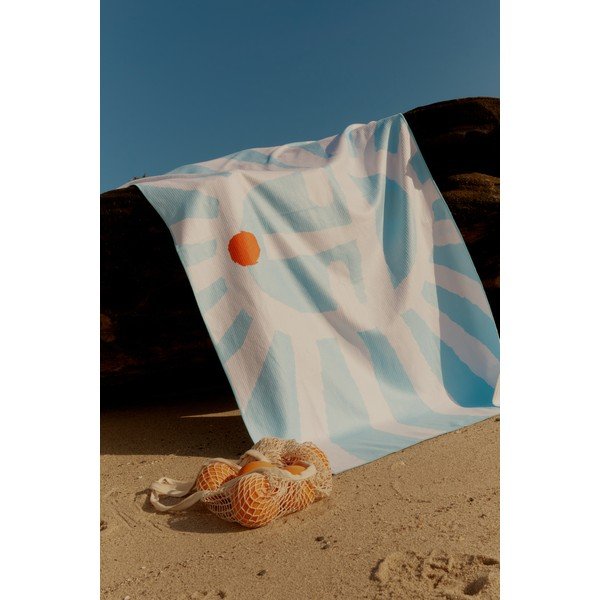Telo mare blu , 175 x 90 cm Sun Face - Sunnylife-image-1