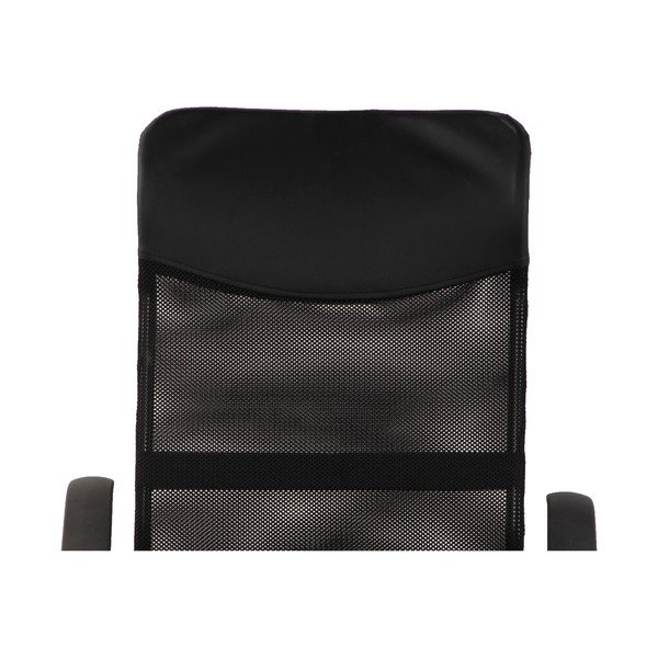 Sedia da ufficio nera in imbottito Arco – Bonami Essentials-image-4