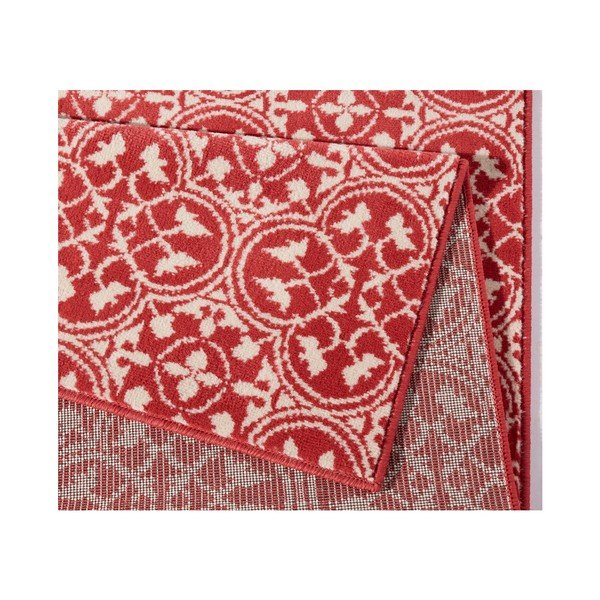 Runner rosso Gloria Pattern, 80 x 200 cm - Hanse Home-image-2