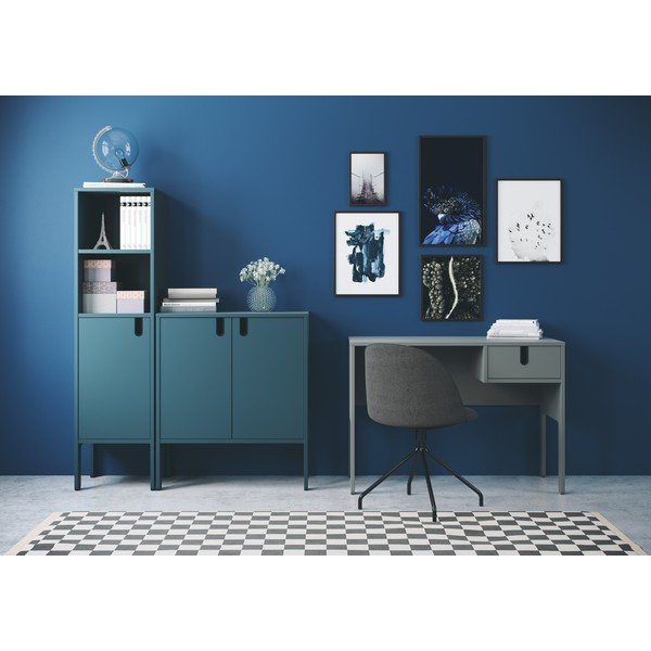 Tavolo da lavoro grigio Uno - Tenzo-image-1