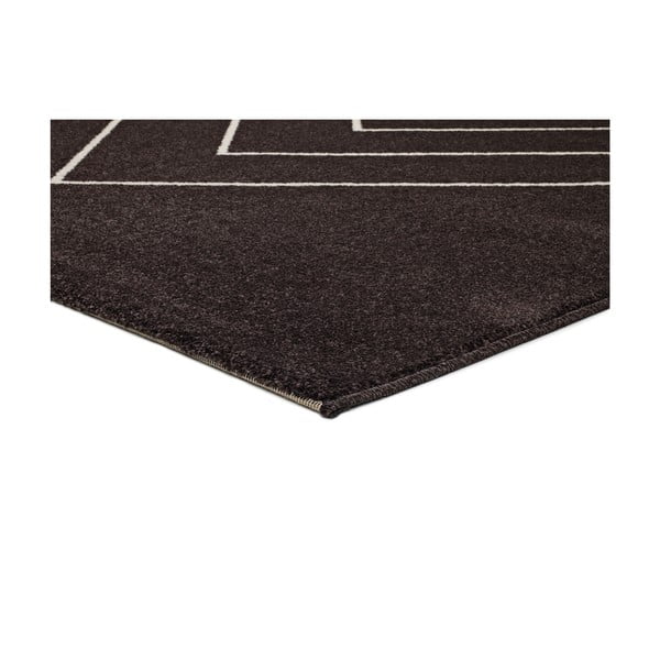 Tappeto marrone scuro , 190 x 280 cm Breda - Universal-image-2