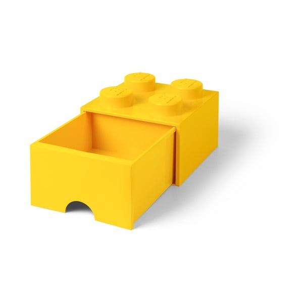 Contenitore giallo con cassetto - LEGO®