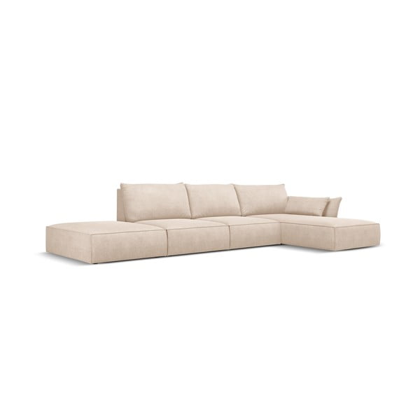 Divano angolare beige (angolo destro) Vanda - Mazzini Sofas-image-2