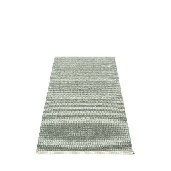 Tappeto da interno/esterno verde chiaro 85x160 cm Mono Sage Army – Pappelina