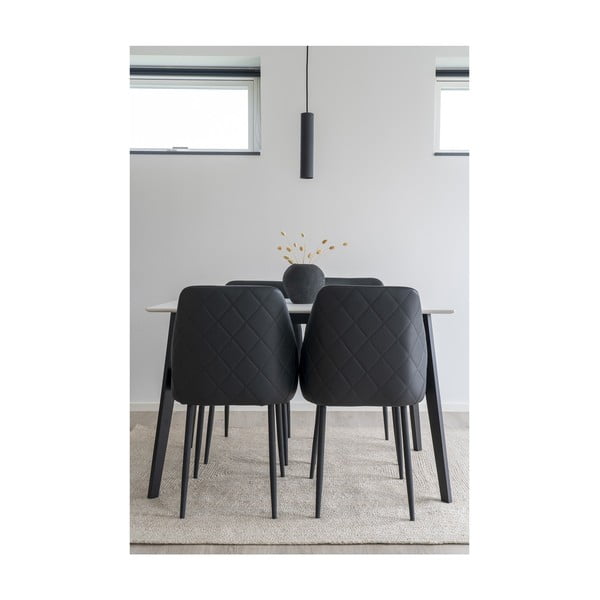 Lampadario nero ø 6 cm Paris - House Nordic-image-3