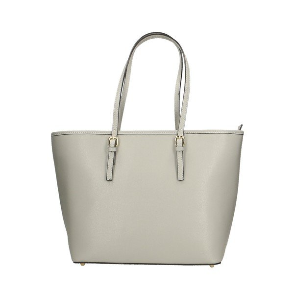 Borsa in pelle grigia Ruhalo - Chicca Borse