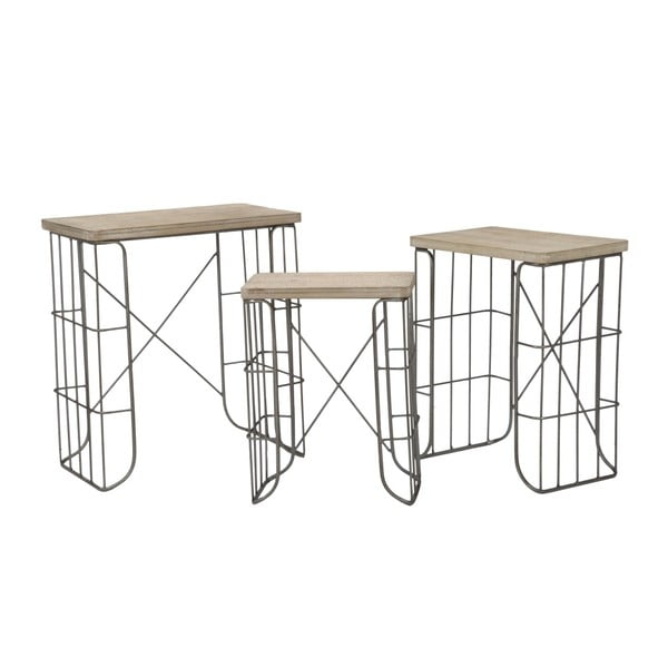 Set di 3 tavolini da caffè Messico - Mauro Ferretti-image-1