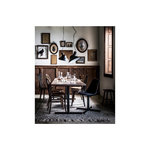 Piano del tavolo da pranzo in noce Pannello, 220 x 80 cm - vtwonen-image-3