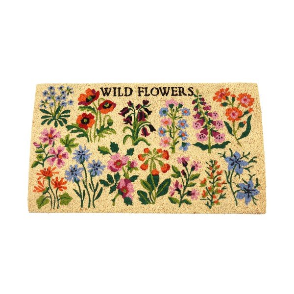 Tappetino in fibra di cocco, 43 x 73 cm Wild Flowers - Rex London