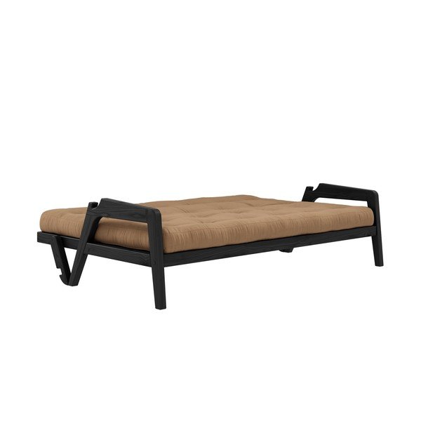 Divano letto marrone 204 cm Grab - Karup Design-image-4