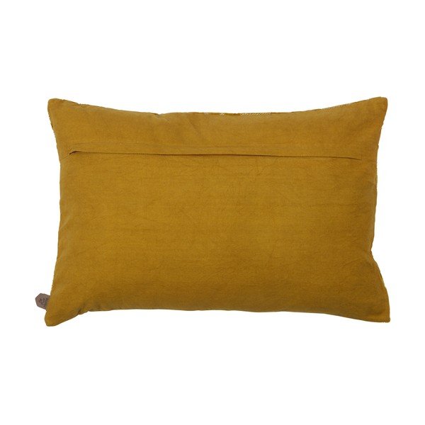 Cuscino in cotone giallo senape , 40 x 60 cm - BePureHome-image-2