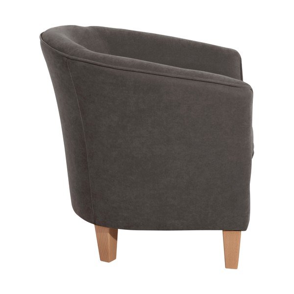 Poltrona Livia grigio-marrone - Max Winzer-image-1