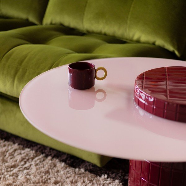 Tazza burgundy in gres 280 ml Lou – ONA-image-1