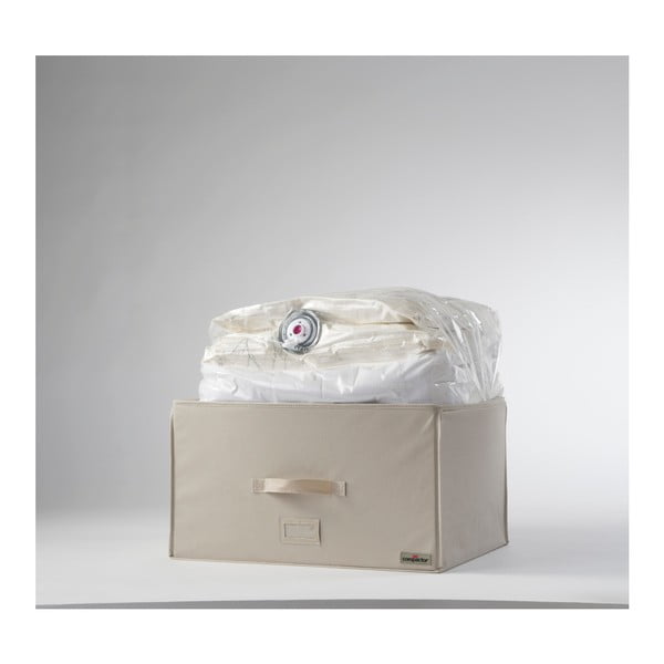 Scatola sottovuoto beige chiaro, lunghezza 55 cm Le Coffre - Compactor-image-1