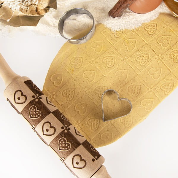 Mattarello con rilievo in legno – Orion-image-1