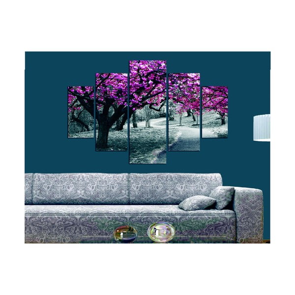 Quadro a 5 pezzi Kelsi - Wallity-image-1