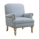 Poltrona in lino blu Jaya - Støraa