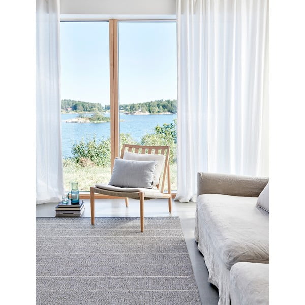 Tappeto da interno/esterno grigio 60x125 cm Belle Concrete – Pappelina-image-2