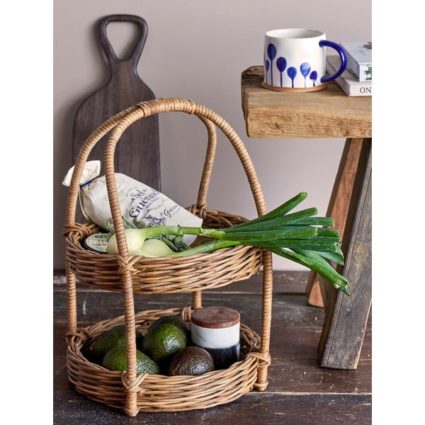 Tazze in set bianche/blu in gres 3 pz 450 ml Linora – Bloomingville-image-3