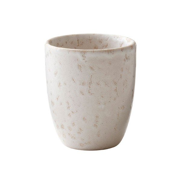 Tazza per espresso in gres Basics Matte Cream, 100 ml - Bitz