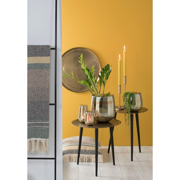 Scala decorativa in metallo nero Siem - Light & Living-image-3